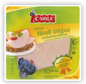 Yayla Cured and Smoked Turkey Breast Halal 150g
